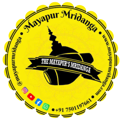 The Mayapur Mridanga Logo