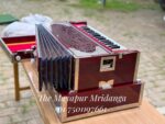 Premium 9 Scale Changer Harmonium – 3 line , Teak Wood Palitana Premier Star - Image 6