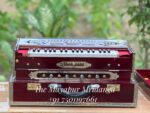 Premium 9 Scale Changer Harmonium – 3 line , Teak Wood Palitana Premier Star