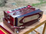 Premium 9 Scale Changer Harmonium – 3 line , Teak Wood Palitana Premier Star - Image 2