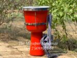 12 Inch Djembe Drum (orange)