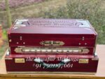 9 Scale Changer Harmonium (3-LINE) – Cherry Red Luxury Polish - Image 4