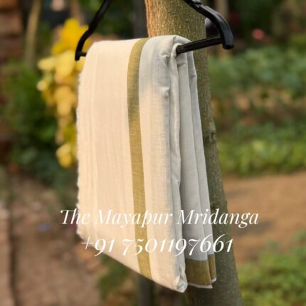 Khadi Dhoti – Jharna Print with Thick Border