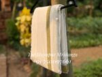 Khadi Dhoti – Jharna Print with Thick Border - Image 3