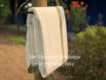 Khadi Dhoti – Jharna Print with Thick Border - Image 4