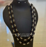Pure Tulasi Mala with Metal Flower & Ball Accents – Premium Tulasi Beads - Image 5