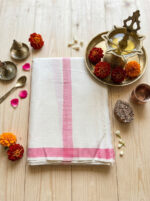 Matka Silk Dhoti with Uttariya – Traditional Vaishnava Dress - Image 4