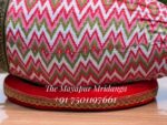 Mridanga Stand – Red Color | Stable Stand for Mridanga - Image 2